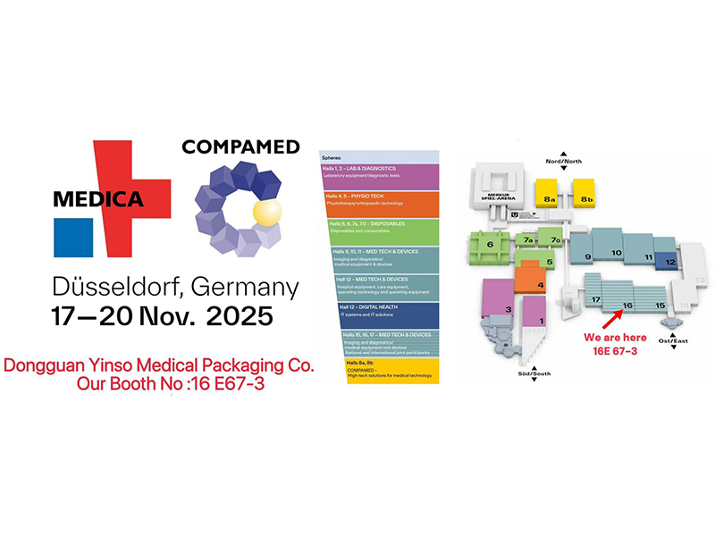 Meet Dongguan Yinso Packaging Co.,ltd at MEDICA 2025